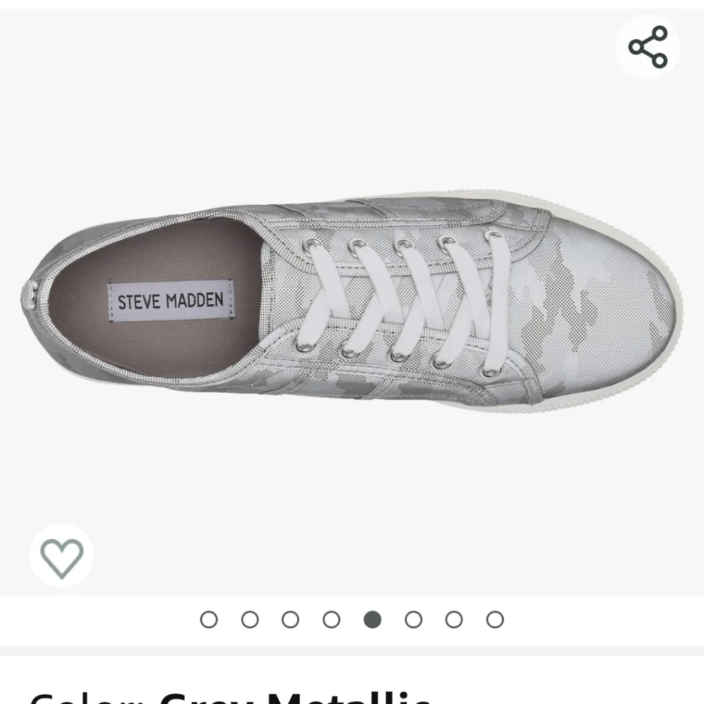 Steve Madden Emmi Platform Sneakers. Size 8